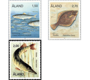 Fish 1990 - Åland Islands 1990 Set