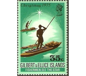 Fishermen see the star of Bethlehem - Micronesia / Gilbert and Ellice Islands 1975 - 35