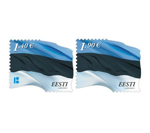 Flag of Estonia Definitives - Estonia 2020 Set