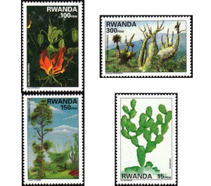Flora - East Africa / Rwanda 1995 Set