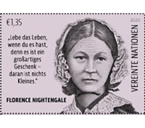 Florence Nightingale, Birth Bicentenary - UNO Vienna 2020 - 1.35