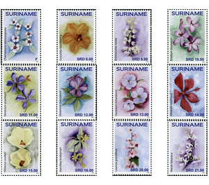 Flowers (2020) - South America / Suriname 2020 Set