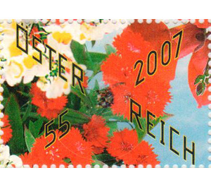 flowers  - Austria / II. Republic of Austria 2007 - 55 Euro Cent