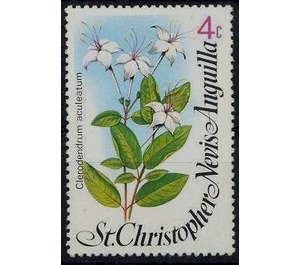 Flowers - Caribbean / Saint Kitts and Nevis 1980 - 4
