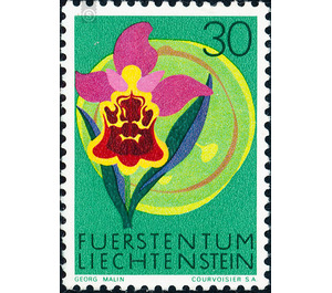 flowers  - Liechtenstein 1970 - 30 Rappen