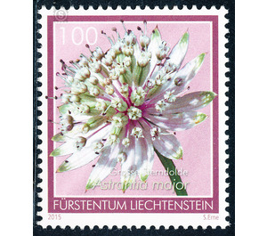 flowers  - Liechtenstein 2015 - 100 Rappen