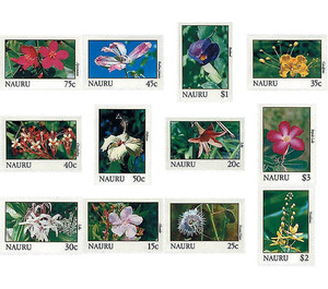 Flowers - Micronesia / Nauru Set