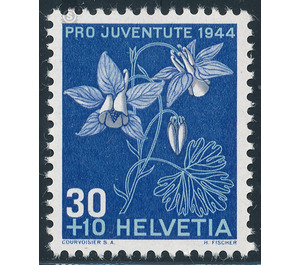 flowers  - Switzerland 1944 - 30 Rappen