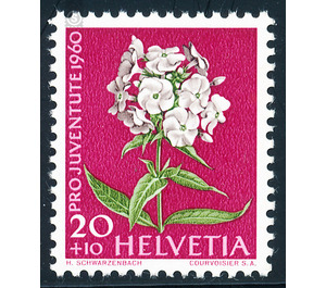 flowers  - Switzerland 1960 - 20 Rappen