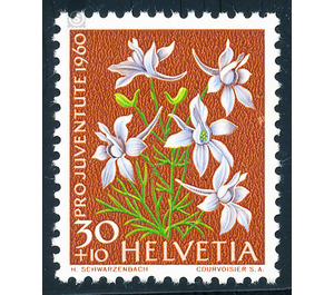 flowers  - Switzerland 1960 - 30 Rappen