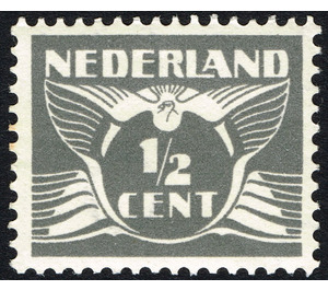 Flying dove WATERMARK - Netherlands 1934