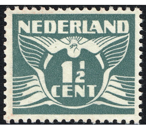 Flying dove WATERMARK - Netherlands 1935