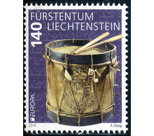 Folk Music Instruments  - Liechtenstein 2014 - 140 Rappen