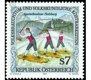 folklore  - Austria / II. Republic of Austria 1993 - 7 Shilling