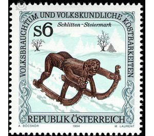 folklore  - Austria / II. Republic of Austria 1994 - 6 Shilling