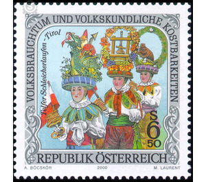 folklore  - Austria / II. Republic of Austria 2000 - 6.50 Shilling