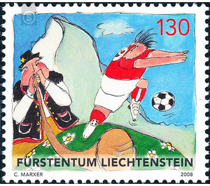 Football Championship  - Liechtenstein 2008 - 130 Rappen