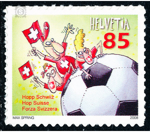 Football Championship  - Switzerland 2008 - 85 Rappen