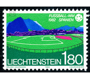 Football World Cup  - Liechtenstein 1982 - 180 Rappen
