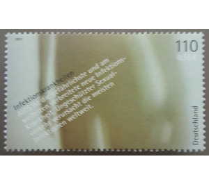 For the health  - Germany / Federal Republic of Germany 2001 - 110 Pfennig