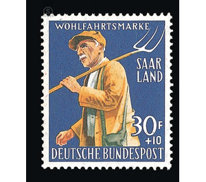 For the welfare - Germany / Saarland 1958 - 3,000 Pfennig
