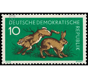 forest Animals  - Germany / German Democratic Republic 1959 - 10 Pfennig