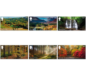 Forests of the United Kingdom (2019) - United Kingdom / Northern Ireland Regional Issues 2019 Set