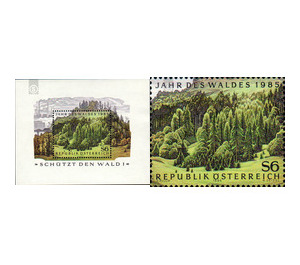 forests Protect The Forest  - Austria / II. Republic of Austria 1985 Set