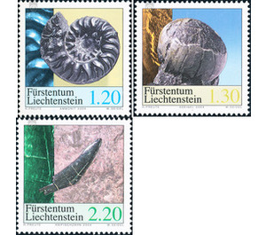 fossil  - Liechtenstein 2004 Set