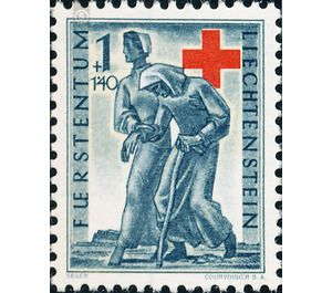 Foundation of the Red Cross  - Liechtenstein 1945 - 100 Rappen
