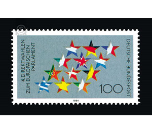 Fourth direct elections to the European Parliament  - Germany / Federal Republic of Germany 1994 - 100 Pfennig