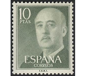Franco, General - Spain 1955 - 10