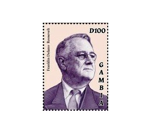 Franklin Roosevelt(1882-1945) - West Africa / Gambia 2020