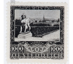 Freimarke  - Austria / I. Republic of Austria 1923 - 1,000 Krone