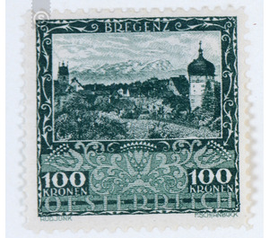 Freimarke  - Austria / I. Republic of Austria 1923 - 100 Krone