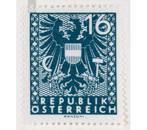 Freimarke  - Austria / II. Republic of Austria 1945 - 16 Groschen