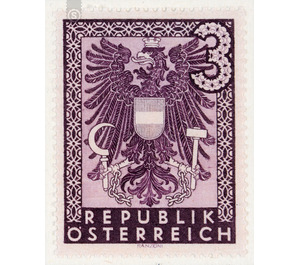 Freimarke  - Austria / II. Republic of Austria 1945 - 3 Shilling