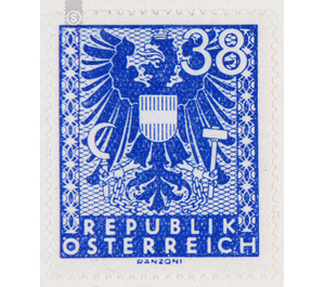 Freimarke  - Austria / II. Republic of Austria 1945 - 38 Groschen
