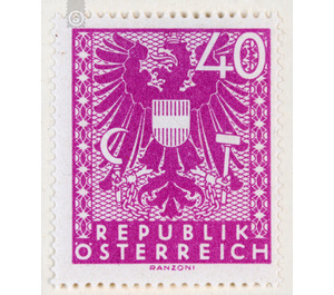 Freimarke  - Austria / II. Republic of Austria 1945 - 40 Groschen