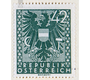 Freimarke  - Austria / II. Republic of Austria 1945 - 42 Groschen