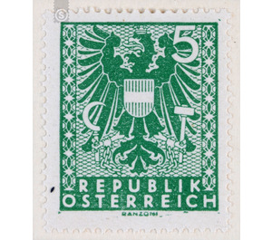 Freimarke  - Austria / II. Republic of Austria 1945 - 5 Groschen