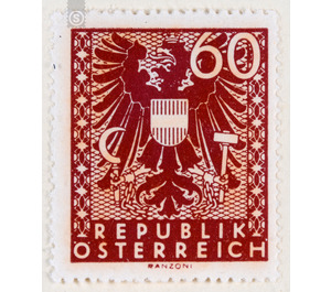 Freimarke  - Austria / II. Republic of Austria 1945 - 60 Groschen