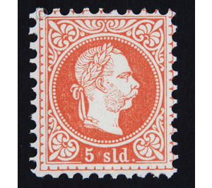 Freimarke  - Austria / k.u.k. monarchy / Austrian Post in the Levant 1867 - 5 Soldi