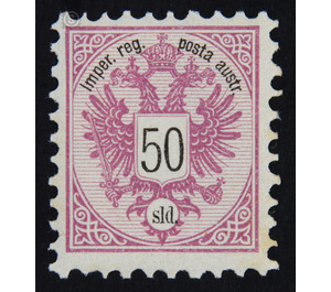 Freimarke  - Austria / k.u.k. monarchy / Austrian Post in the Levant 1883 - 50 Soldi