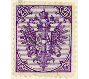 Freimarke  - Austria / k.u.k. monarchy / Bosnia Herzegovina 1879 - 25 Kreuzer