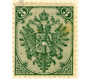 Freimarke  - Austria / k.u.k. monarchy / Bosnia Herzegovina 1879 - 3 Kreuzer