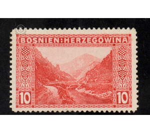 Freimarke  - Austria / k.u.k. monarchy / Bosnia Herzegovina 1906 - 10 Heller