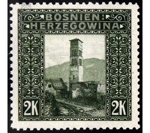 Freimarke  - Austria / k.u.k. monarchy / Bosnia Herzegovina 1906 - 2 Krone