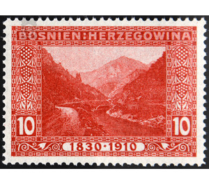 Freimarke  - Austria / k.u.k. monarchy / Bosnia Herzegovina 1910 - 10 Heller
