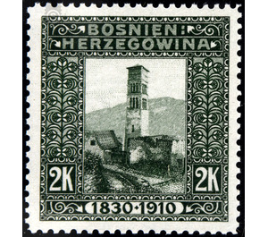 Freimarke  - Austria / k.u.k. monarchy / Bosnia Herzegovina 1910 - 2 Krone